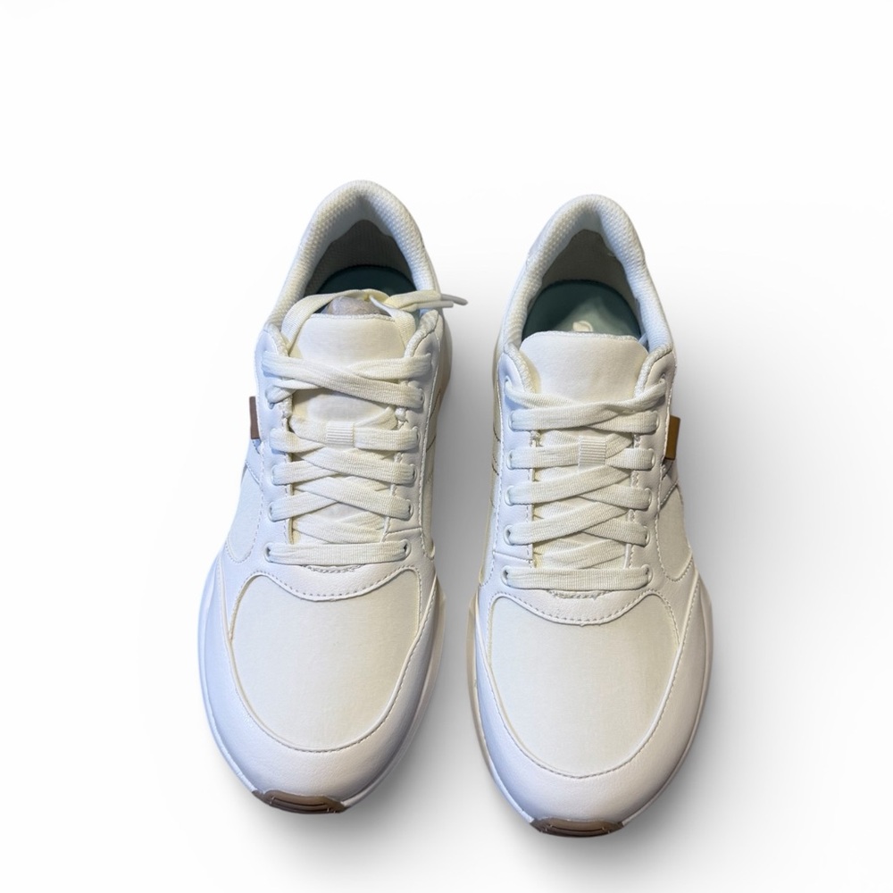 💚🌼NIB Dr. Scholl's WOMEN’S Classic White Hannah Retro Lace Up Platform
